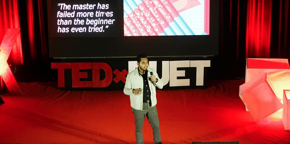 AJ's Journey through Growth Mindset at TEDxRUET image
