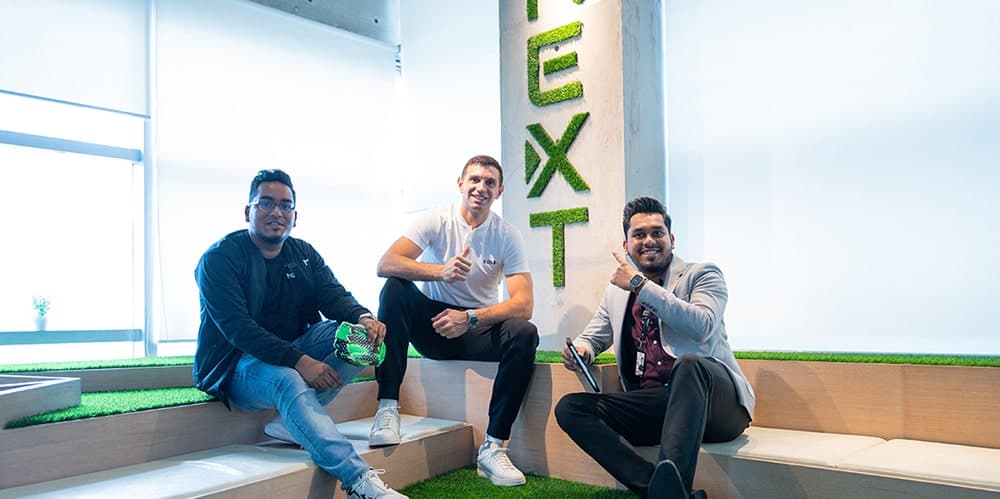 Emiliano Martinez's Visit to Dhaka: A Stellar Moment Hosted by NEXT Ventures image